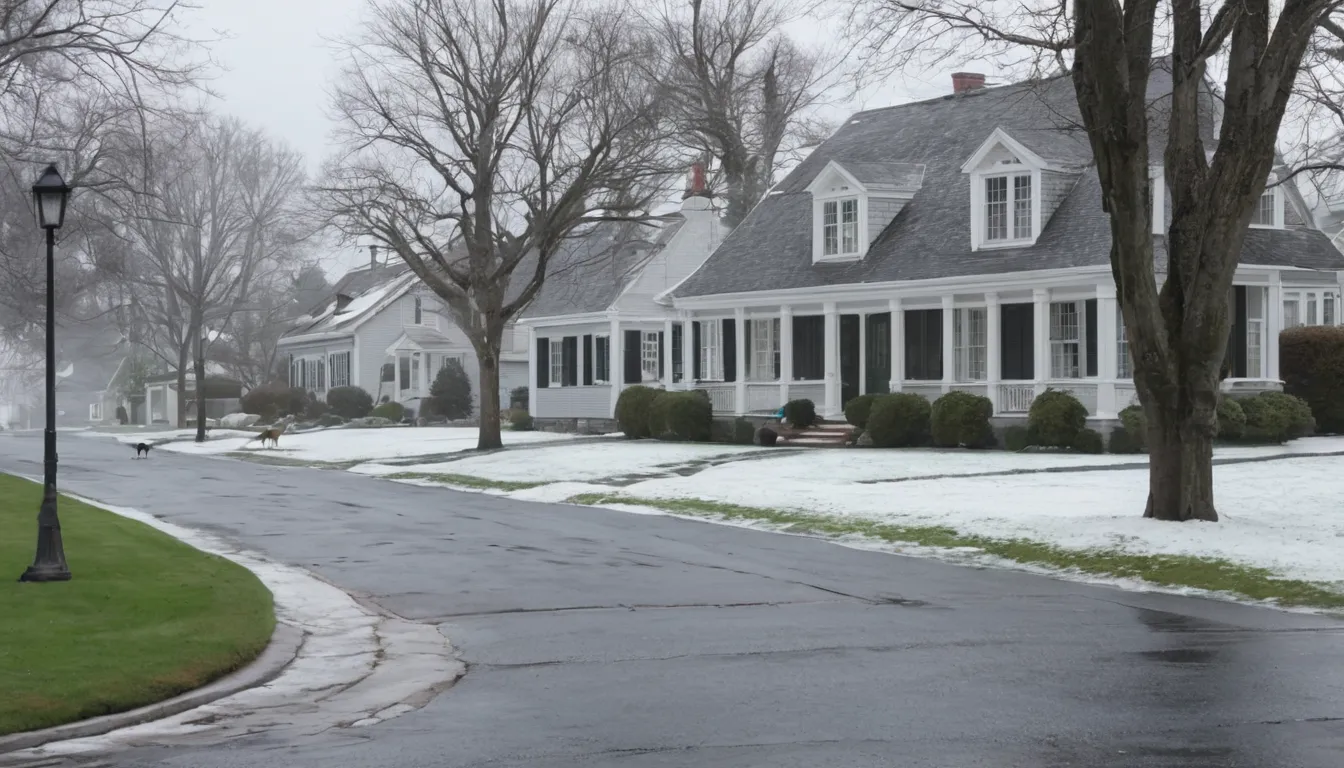 Older Harrison neighborhood with homes on septic and sewer lines